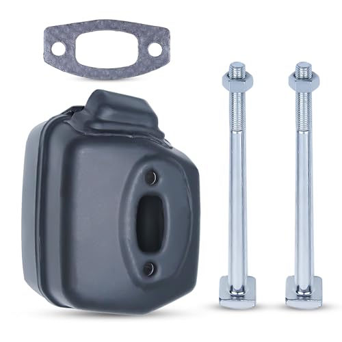 Muffler uitlaatbout schroef pakking Kit Fit Husqvarna 50, 51, 55, 55 Rancher Chainsaw Vervangingsonderdelen