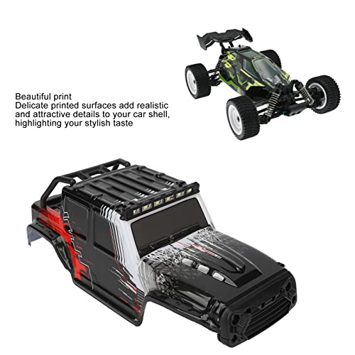 RC Car Body Shell, lange duur RC Car Body Shell Frame Remote Control Car Body Cover Geschikt voor SCY 16103PRO 1/16 RC Car (Rode) 5