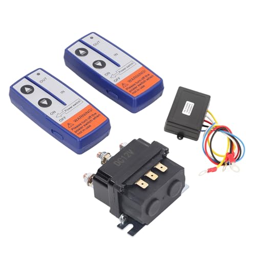 12V 250A Winch Relay, 12V 250A Winch Relais set met afstandsbediening, Winch Relais set voor industriële voertuigen voor ATV, Multifunctionele voertuig, Controls