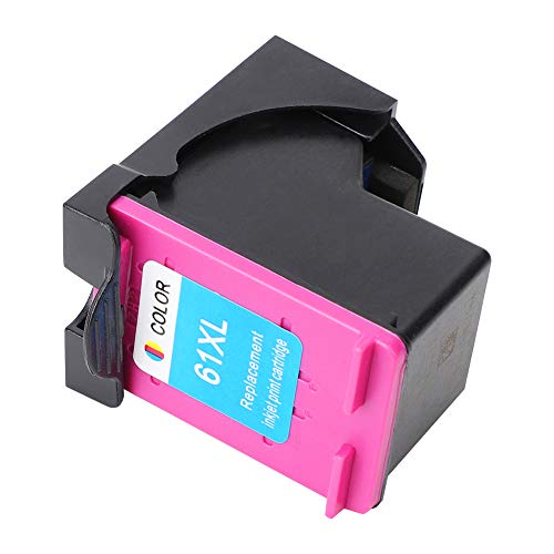 Vervanging inktpatronen, navulbare inktcartridge voor HP 61 XL Officejet 2620 4639 Deskjet 1000 1050 2000 1015 1012 1011 Printer(13.5ML kleur) 4