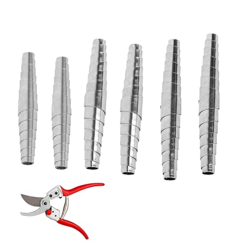 6 stuks Snoeischaar Spring 6 cm 7 cm 8 cm Roestvrij staal Snoeischaar Vervangingsbron voor rozenschaar Boomschaar Tuinschaar Algemeen Stijl Reserveonderdelen voor Tuingereedschap