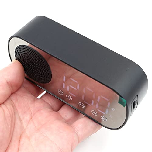 Zee digitale wekker draagbare wekkerradio met BT luidspreker grote LED Screen Radio Morning Klok voor Slaapkamer, Kantoor 3