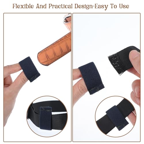 15PCS Belt Loop Keeper voor Duty Belt, Elastische Nylon Belts Keepers Strap Organizers Rugzak Loops Stay Holder Remainer Strap voor 1.5" brede politie, officier en tactische riemen 3