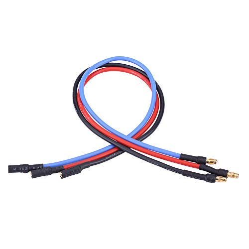 3st/set ESC Extension Cable, Silicone Electronic Speed Controller ESC Motor Cable met 3,5mm Banana Connector RC Accessoire 3