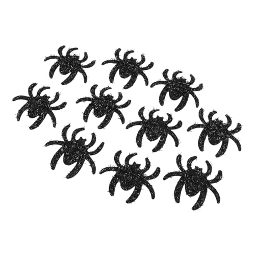 30 Stuks Levensechte, Schattige Niet-geweven Spinpatches voor Doe-het-zelf Handwerk, Kamerdecoratie, Scrapbooking met Optrijkbaar voor Festivalkostuumaccessoires Hoofdband