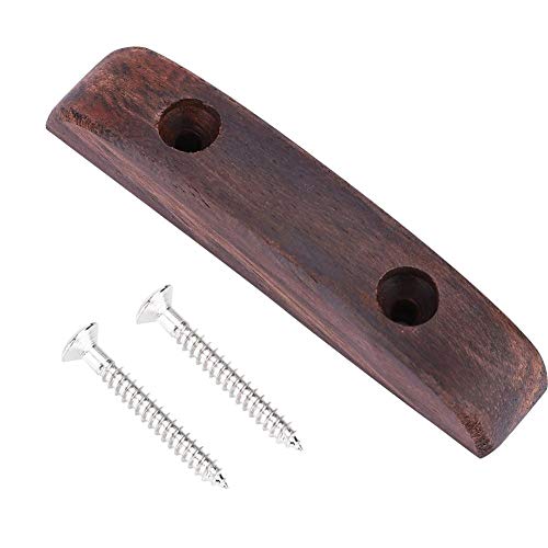 Bass Guitar Thumb Rest, Rosewood Thumb Rest met montage schroef accessoire voor Bass Guitar