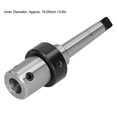 Industriële R8 Adapter Drill Cover met Morse Taper, Interne koeling, MT2-19.05mm - Ideaal voor Weldon MK2, Bohrer, Paulimot, Jestuous, Shank Mandrino, Yctzeapux35hgme 3