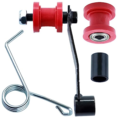 Afstelrolgeleiding, voor ATV Coolster Go Kart 4 Wheeler 110cc, 125cc, 150cc, 200cc, 250cc, gebruik de 420 428 ketting 5