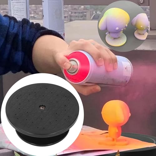 Rotary Paint Stand, Heavy Duty Plastic Turntable voor het schilderen, Sculpteren Modellering, 6.8kg Capaciteit, Geschikt voor het snijden modellen, HS - E190 ABS Materiaal 3