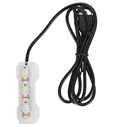 Mini Led Aquarium Licht, LED Aquarium Plant Licht Vis Tank Mini Decoratie Zachte LED Lamp 4
