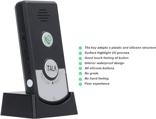 2 Way Voice Intercom Draadloze intercom deurbells oplaadbaar draadloos intercomsysteem voor thuis klaslokaal kantoor