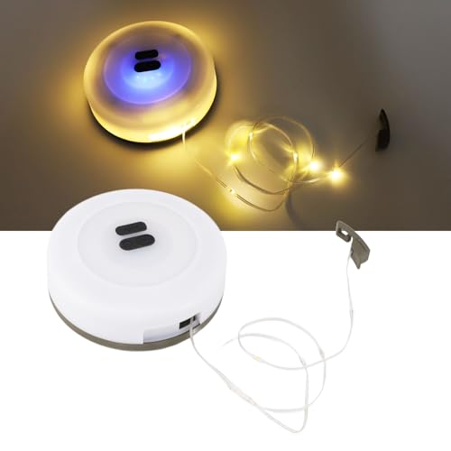 Camping String Lights 32.81ft 2 in 1 Oplaadbare String Lights voor Outdoor USB Charger IP67 Waterdichte 8 Uur Batterij Leven