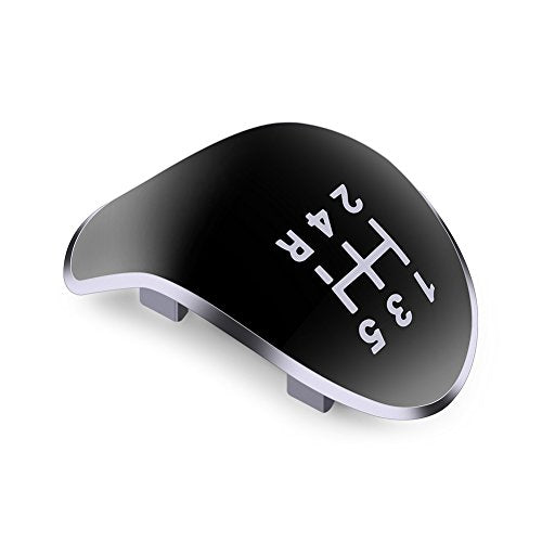 Gear Shift Knob 5 Speed Car Gear Shift Knob Head Cover Black, Black, professioneel 5