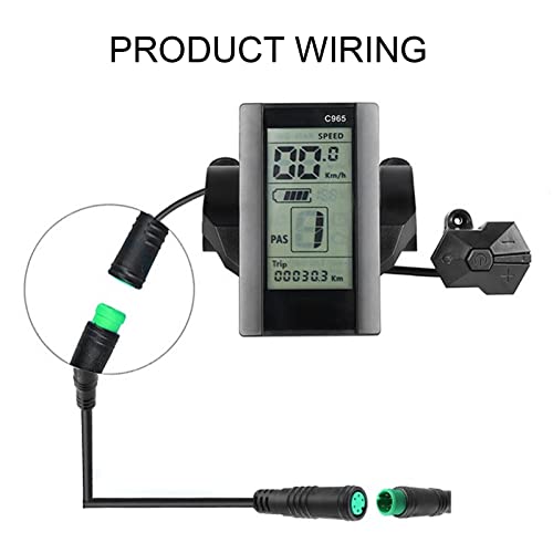 Fietscomputer uitbreiding Kabel, Waterdicht Elektrische Fietscomputer 5Pin uitbreiding Kabel voor Bafang 4