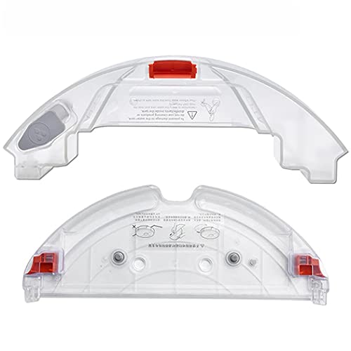 Mop Accessoires Compatibel met Xiaomi Roborock S5 MAX, S6 MaxV Stofzuiger, Transparante Kleur, Mop Lakenshouder, Watertank