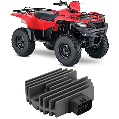 Motor Rectifier, 12V Motor Voltage Regulator Rectifier Vervanging voor Suzuki King Quad 450 500 700 750 3
