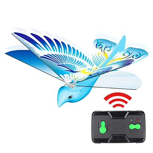 Mini Drone Bird Shape, elektronische afstandsbediening vogelspeelgoed met LED-verlichting, afstandsbediening vliegtuigen geschenken voor kinderen beginners