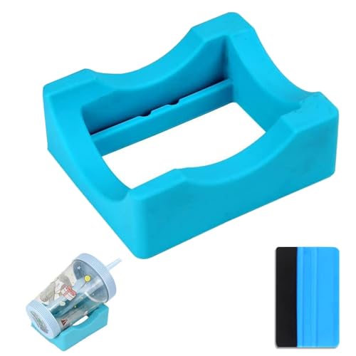 Siliconen bekerhouder, Non-Slip Cup houder, Siliconen Non-Slip Cup houder, Geschikt voor vele beker maten, met vilten rand Scraper