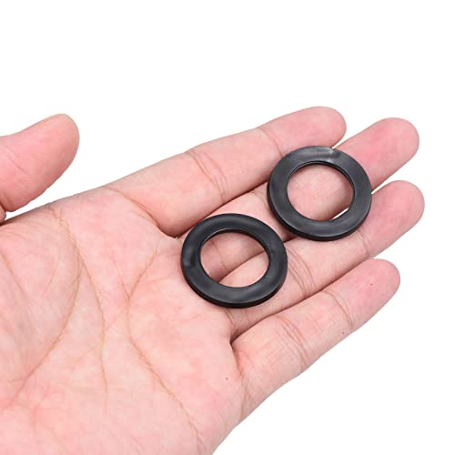 M20 Rubber Flat Washer 8st 20mm ID 30mm AD Sealing Spacer Sealing Ring voor Waterpijp Waterslang Montage Bolts Zwart 5