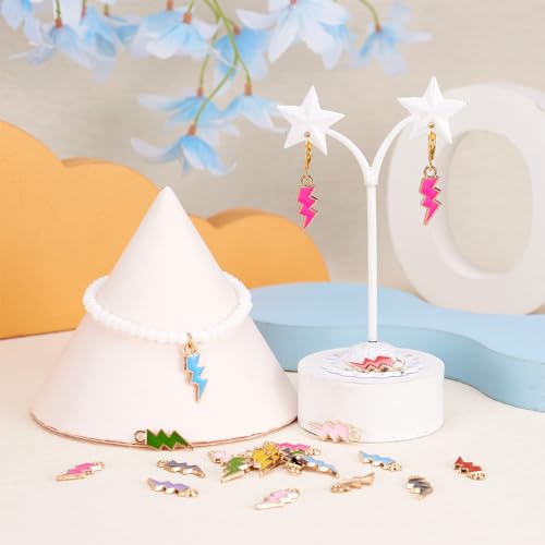 Kleurrijke Legering Emaill Charms Hangers Goud Vergulde voor sieraden het maken van bengelen oorbellen armbanden ambachten Dangle