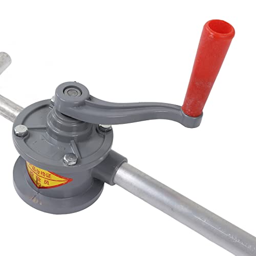 Draaipomp, handmatige oliepomp, aluminiumlegering, handcrank, olie, Benzine, water, vloeibare overdracht, voor zuigolie, snel en duurzaam