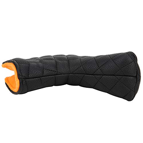 Magnetische Putterhoes - Waterdichte PU Headcover met Plush L Vormgegeven ontwerp voor optimale bescherming Black Color Club Accessoire (BLACK) 4