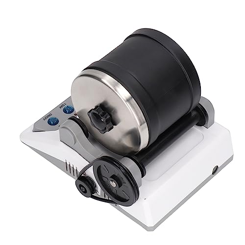 Rock Tumbler Kit DIY elektrische speelgoed met Chunky edelstenen voor volwassenen en 100-240 V ABS Metal Stone Drum Set HS-403 (EU Plug 220V)