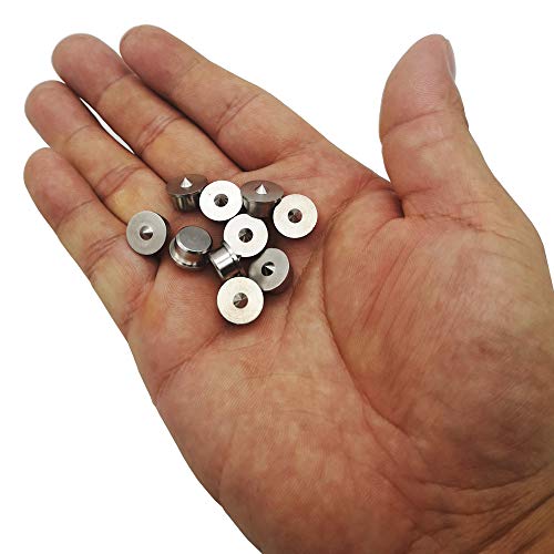 Dowel Pin Center Houtbewerking Uitlijningstoolpunten Marker Drill Center, 10mm Dwel Drill Center Points Pin Set (10 PCS)