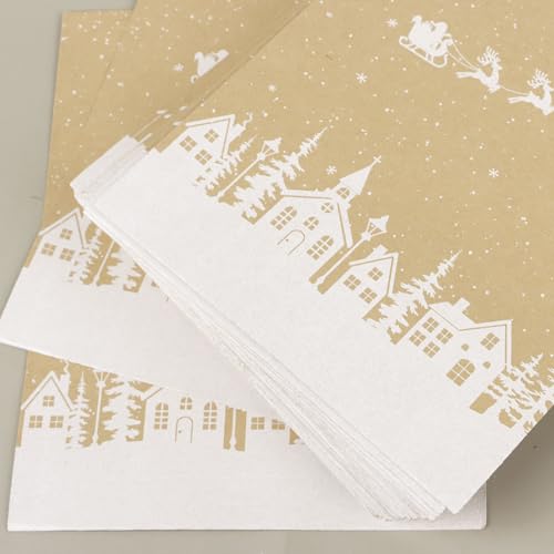 50 x kerstzakjes in het Frans met etikken 4