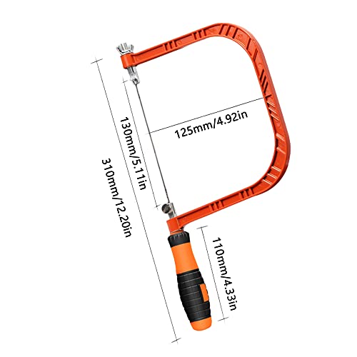 Coping Saw, Staaldraadzaag Fret Saw Mini Draagzaag voor hout, plastic, karton, sieraden