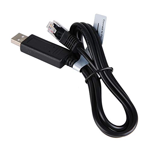CC USB 150U Adapter seriële kabel 1.5 Meter PC communicatiekabel, zwart