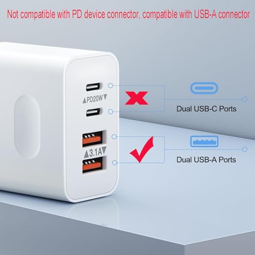 Verpakking van 6 waterdichte USB-C Connector, 2-draads installatie, Type C C Connector, USB-C Connector voor Panelmontage, met Nut Fuse Plate, Stofhoes