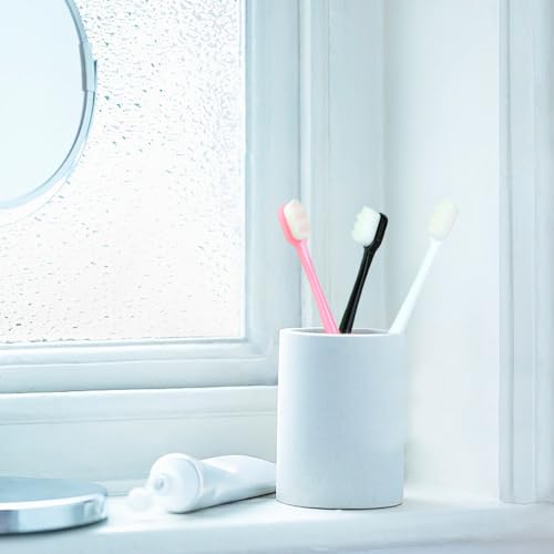 8st Zachte borstel tandenborstel, handtandenborstel met 10000 borsteltjes, extra zachte tandenborstel voor gevoelige borsteltjes, Micro Nano handmatige tandenborstel Soft Bristles 5