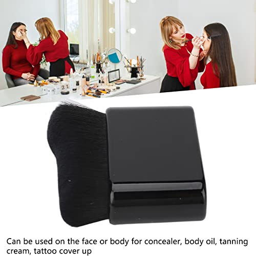 Make-up borstel voor het lichaam, groot formaat zwart mengen Zelf Tanning borstel voor het lichaam, voor self-tanning toepassing 3