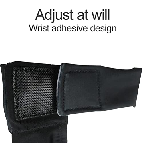 Biljart handschoen liet drie vingers biljart handschoenen voor mannen vrouwen elastische non-slip slijtvast ademend biljart zwembad cue handschoenen voor de linkerhand 4