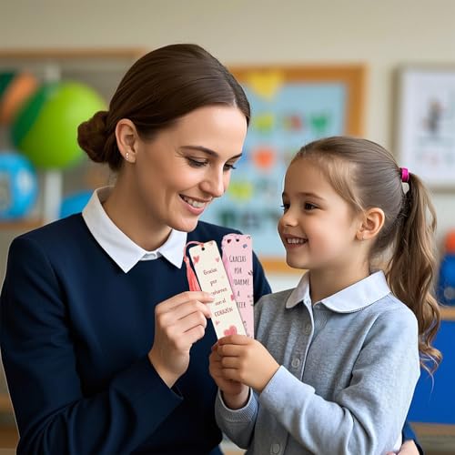 6 bladwijzers Dank u Maestra papier 5