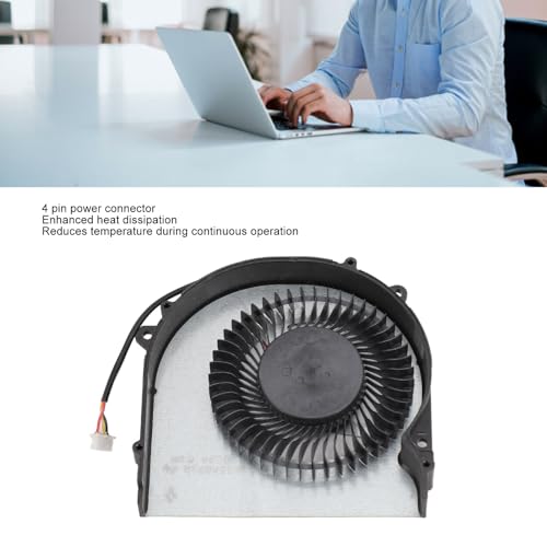 CPU GPU Koelventilator Vervanging voor GIGABYTE Gaming G5 G7 MD GD GD KC FLHF DFS5K221153711 DFS5M325063B1N, DC 5V 0,5A 4 Pin CPU Koelventilator/GPU Koelventilator (CPU) 3
