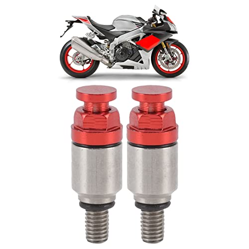 Drukreliefventiel voor Vork Air Heavy Duty Professional M5 x 0,8 mm voor motorfietsen (rode) autoreparatie zeugen 5
