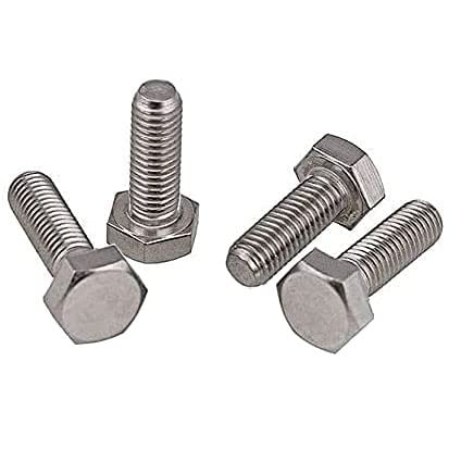 M8x25 Hex Head Bolts, Socket Schroeven Metric Geschikt voor metalen structuur werk, Automotive Machines, DIY Galvanized Steel Class 8.8 DIN933 8mm x 25mm (Pack van 25)