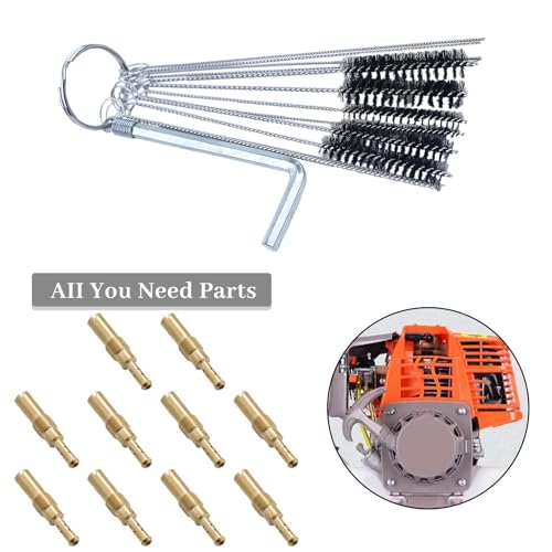 Carburator Nozzles, 10 stuks Slow Steering Nozzles voor GY6 125cc, 150cc, 200cc, 250cc, Motors voor Keihin CVK KOSO PE PWM Carburator Accessoires