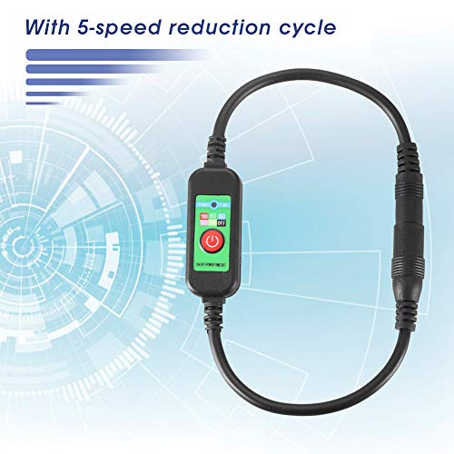 Temperatuurregelaar Rheostaatschakelaar, DC 5V-15V Temperatuurregeling Thermostaatschakelaar DIY Verwarmde Vesthandschoenen Dierenriem 3