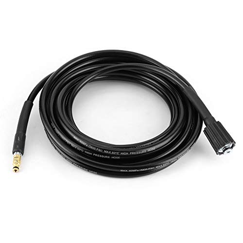 Hogedrukwasserslang, autowasslang 40MPa/5800PSI Hogedrukwaterreiniging Rubberbuis Vervanging voor K2 K3 K4 K5(6m)