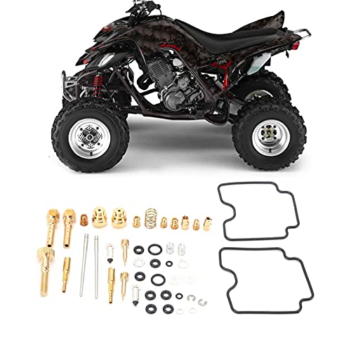 Motorcarburator Reparatie Kit voor Yamaha Raptor 660 YFM660R 2001-2005 Rubber + metalen carburator Kit opnieuw bouwen 5