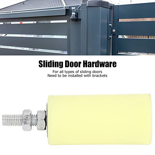 Sliding Gate Guide Post Roller Hard Nylon Heavy Duty Rolling Deur gids Ondersteuning Achterpost gelaste montage 100m m