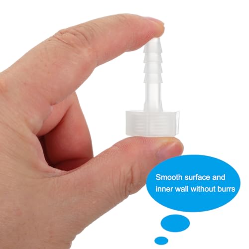 Set van 5 kunststof slangen Barbs, 1/4 inch Barb x 3/8 inch G Vrouwelijke Thread Adapter Connector Pijp Fittings voor Water Liquid Air Gas Brandstof 3
