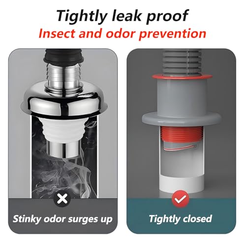 1 Stuk wassen Machine Drain Pipe Connector, Drain Slang Seal Stopper, Odor Stop Parts, Afvalwater Plug voor 50mm PVC Pijp 5