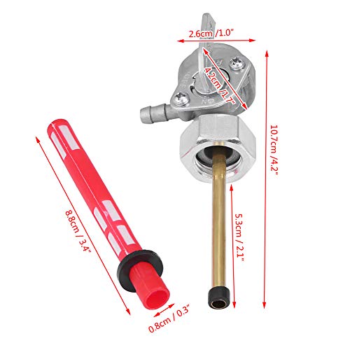 Benzinekraanklep, Motorbrandstoftankschakelaar Ventiel Petcock Brandstoftank Brandstoftank 3