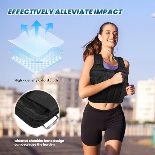 Sterkte Training Vest Gewogen Vest Oefening Gewogen Vest Verstelbaar Gewicht Vest Oxford Kleding Heavy Duty 50kg Gewogen Vest 3