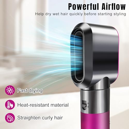 Pre-styling droger nozzle bijlage voor Dyson Airwrap roterende krullen Barrels haar styler vervanging 4