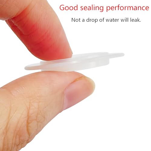 4 st O-ringen Afdichtingen 20mm Lip Afdichting, Badkuip Stop Schroef Seal Ring, Rubber huidring, Roze Stop Wasmachine voor Pop Up Valve Drain Fitting 5